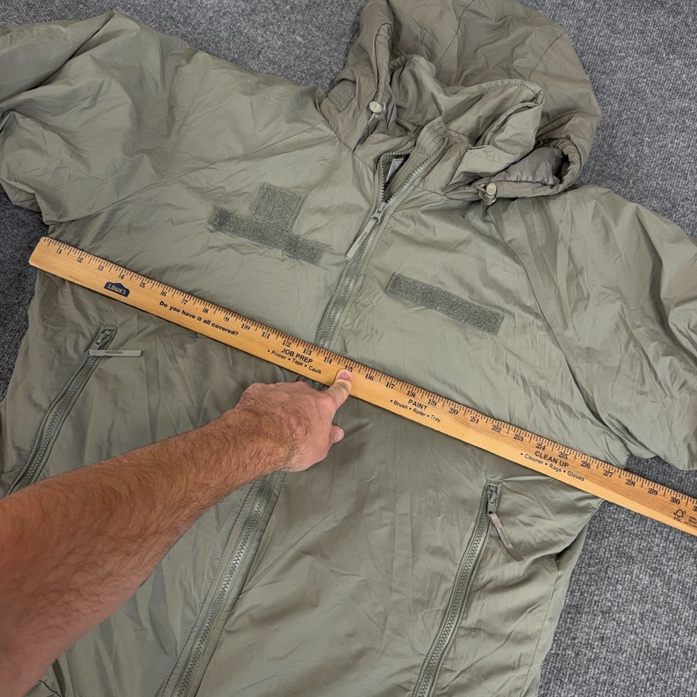 USGI U.S.Military ECW Gen III PCU Level 7 Primaloft Snow Parka Jacket Medium Reg - Picture 8 of 11